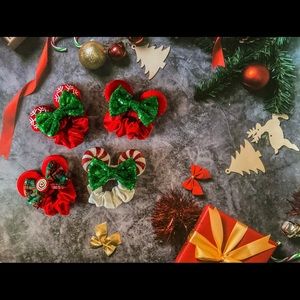 Disney Christmas Scrunchies